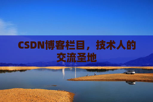 CSDN博客栏目，技术人的交流圣地